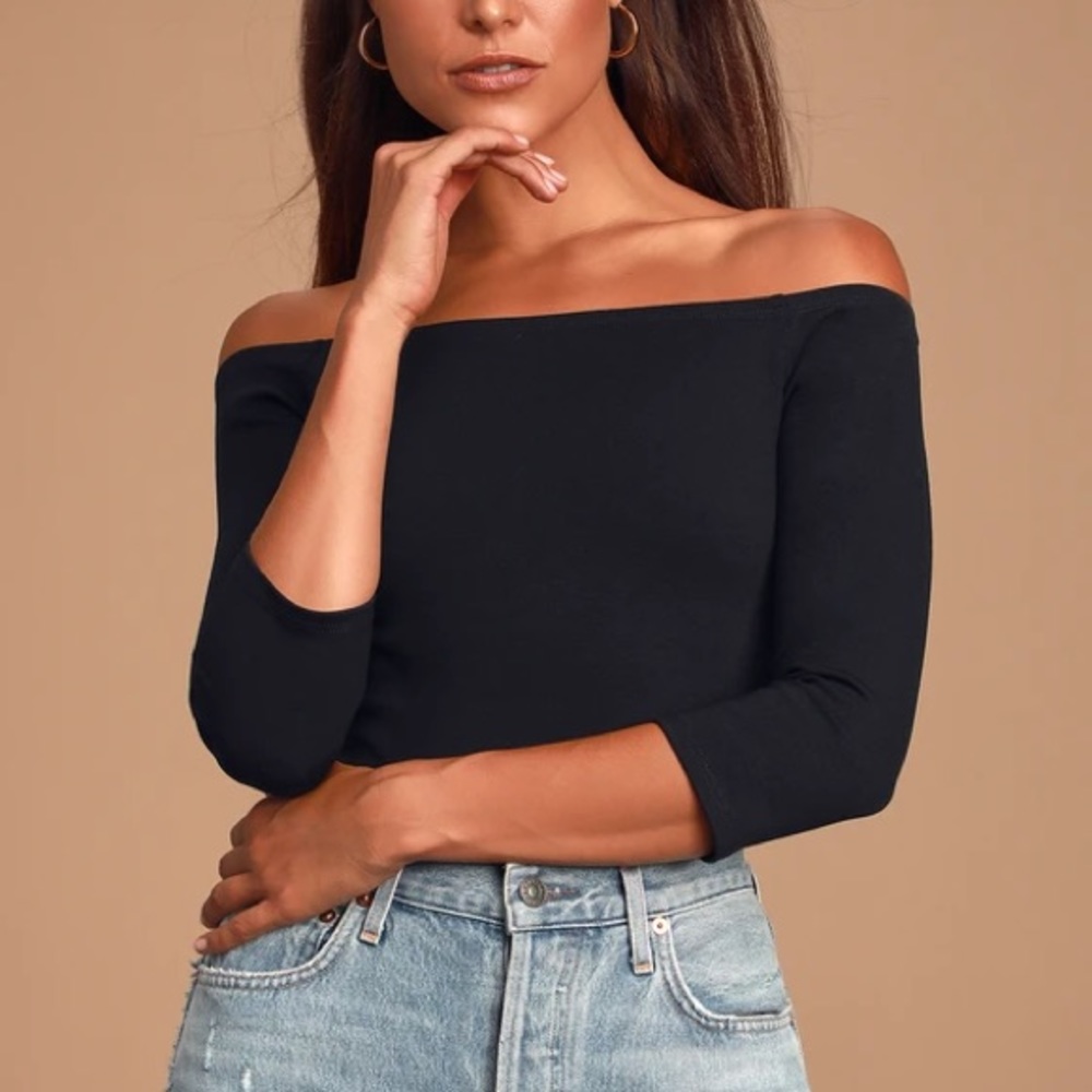 Lulus Off the Shoulders Body Suit